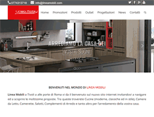 Tablet Screenshot of lineamobili.com